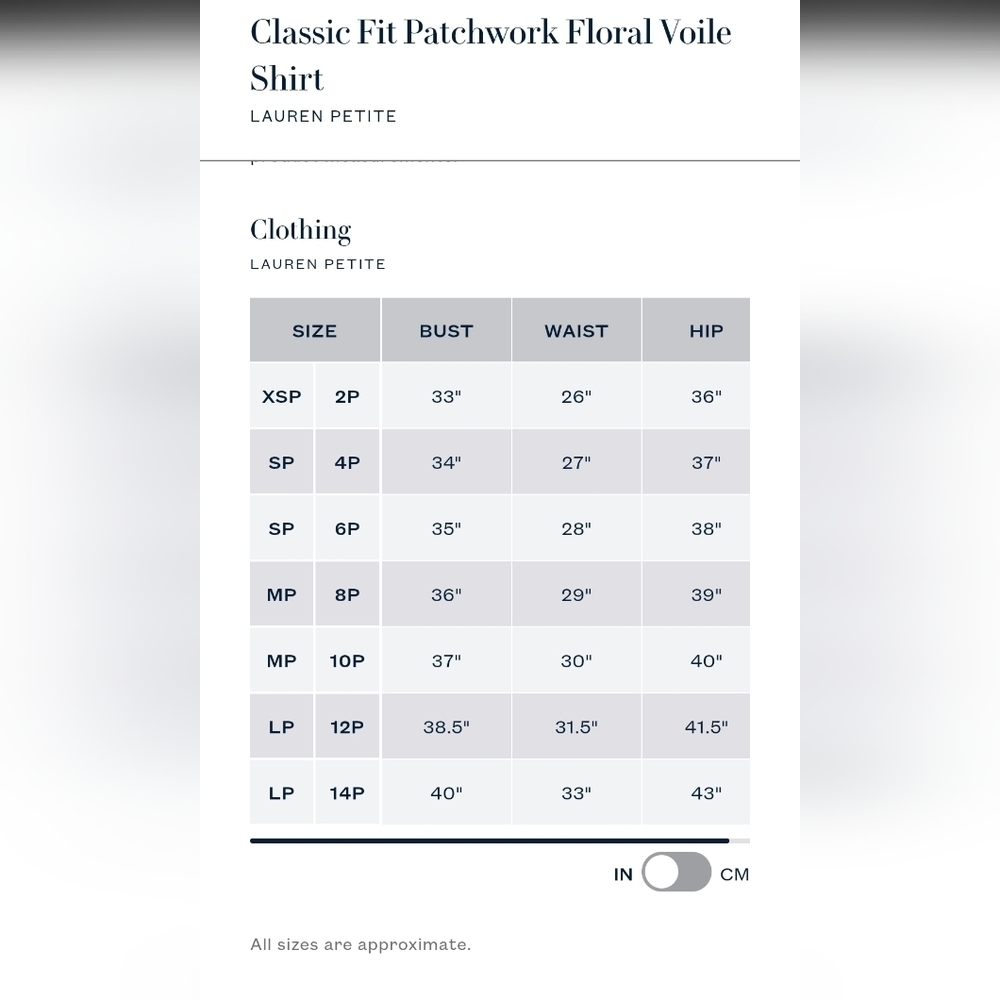 Ralf Lauren Classic Fit Patchwork Floral Voile Shirt - Picture 11 of 11